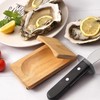 2 Piece Oyster Shucking Tools, Kitchen Tools, Wooden Shucking Tools,