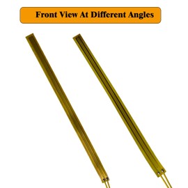 Strain Gauge, Cuidr 120ohm 100AA Foil Resistance Strain Gauge Used in Material, Industry or Science Experiment for Load Cell Pressure Resistance (2 Pack)