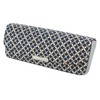 Indenya 4206-14-179 H Glasses Case, Deer Leather, Navy Blue Base