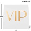 VIP Table Sign 10 Pack | Reserved Table Tent Night