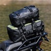 Rhinowalk Motorcycle Tail Bag, Travel Luggage Bags, Waterproof Rear Carrier,