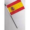 Spain State Crest Hand Flag 25cm by 1000 Flags