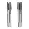 Kigauru 2Pcs NPT Tapered Pipe Thread Tap High Speed Steel