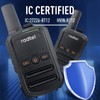 Radtel RT12 Rechargeable Walkie Talkies for Adults Long Range Handheld