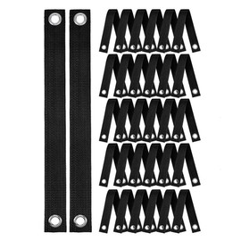 Peakloong 32Pcs 15.74 inch Tree Straps for Staking with Grommet for Guying/Staking Newly Planted Saplings and Hurricane Protection