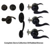 East West Consolidated Savannah Series Oil Rubbed Bronze Handleset with
