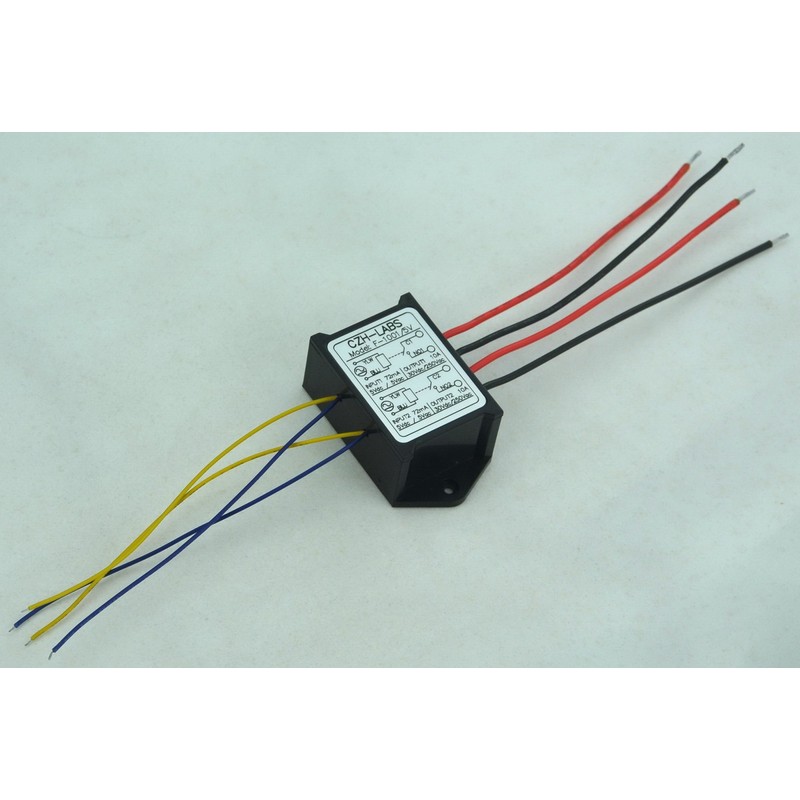 Electronics-Salon 1PCS Dual SPST-NO 10Amp Power Relay Module, AC/DC 5V