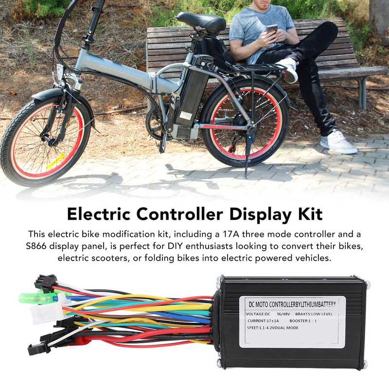 DC 36V 48V 17A Electric Bike Controller With Waterproof EN06