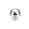 sourcing map 12x7mm Screw Back Rivets Hollow Round Head Leather