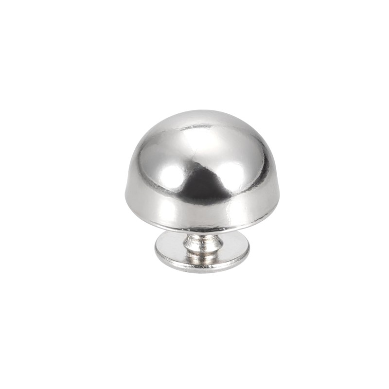 sourcing map 12x7mm Screw Back Rivets Hollow Round Head Leather