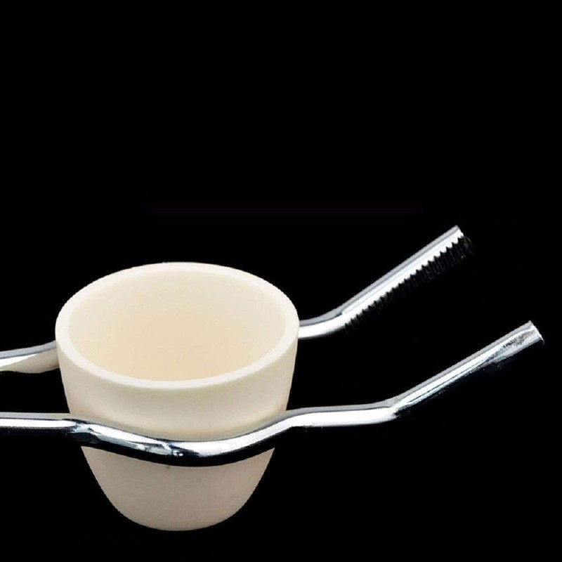 Generic 8 Inches Crucible Tongs Stainless Steel Professional Grade Crucible