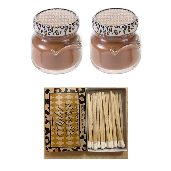 Tyler Candles - Cowboy Scented Candle - 22 Ounce Candle,Brown