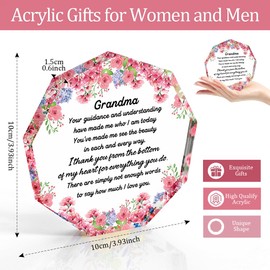 Ktiavo Mothers Day Grandma Gifts Grandma Birthday Gifts Thank You Gift Thinking of You Gifts for Grandma from Granddaughter Grandson Nanny Gifts Nana Gifts Granny Gifts Novelty Gifts Christmas Gifts