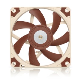 Noctua NF-A12x15 FLX, Ventilador Silencioso y Delgado de Gran Calidad, 3 Pines (120x15 mm, Marrón)