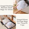 Shoe Washing Machine Bag - Durable Mesh Shoes Laundry Bag,