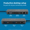 Kensington SD1650P USB-C 4K estación de Acoplamiento con Paso de