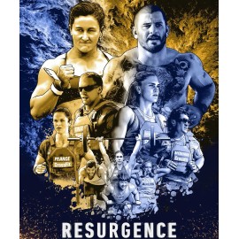 Crossfit Tia-Clair Toomey  Matt Fraser Resurgence Poster 30X36 inches