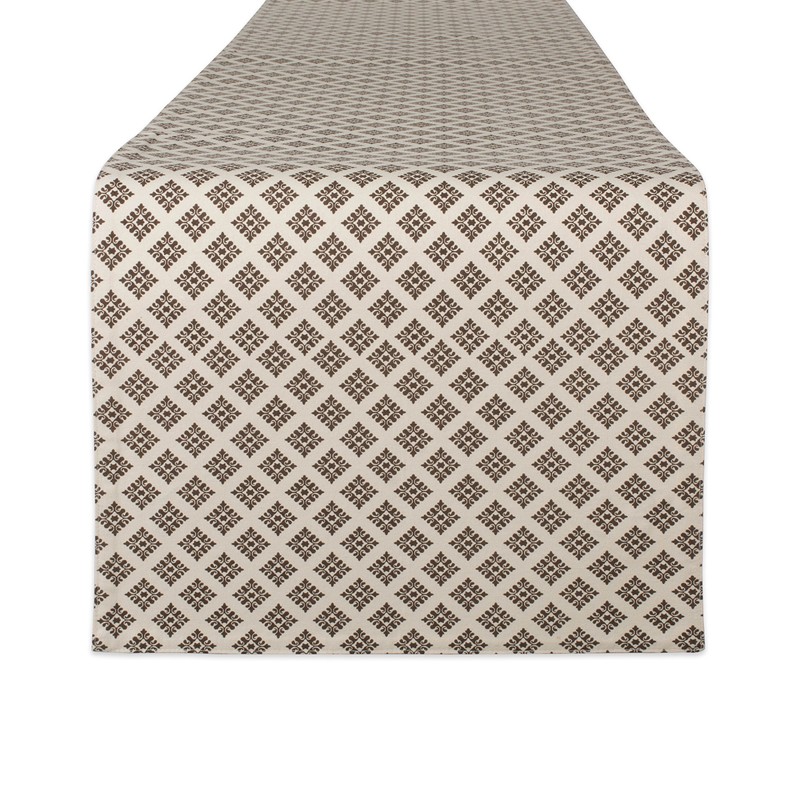 DII Fall Basics Collection Tabletop, Reversible Table Runner, 14x72, Autumn