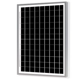 15W monocrystalline Solar Panel, to Charge 12V Battery for Chicken House Fan, Dog House Fan Greenhouse Fan, RV, Trailer, ATV car, or to Power 12V Light