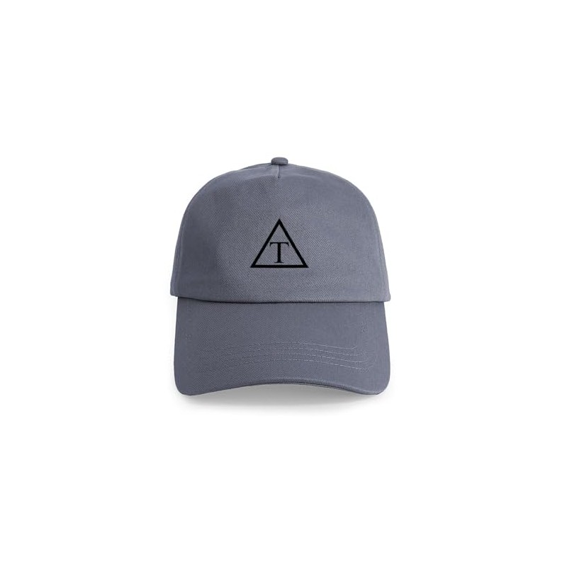 CafePress Triangle Icon Unique Adjustable Baseball Hat Gray