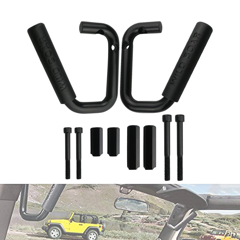 Wild Boar Rear & Front Grab Bar Safety Handles, Steel
