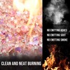 Skyflame 10-Pound Fire Glass for Fireplace Fire Pit and Landscaping,