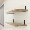 NEODROP 8-Pack 12 Inch Heavy Duty Shelf Brackets, Premium Floating