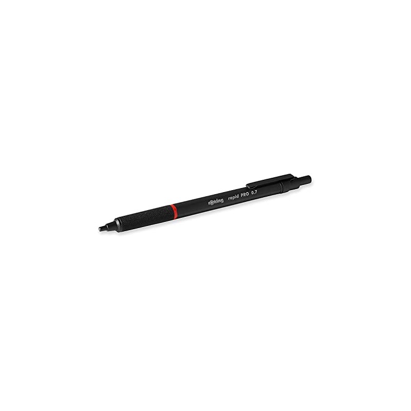 rOtring Rapid PRO - Portaminas, Negro mate, 0.7 mm