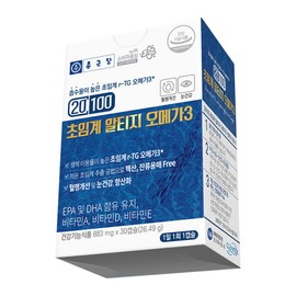 Chong Kun Dang 20100 Supercritical Altige Omega 3 833mg x 30 capsules 1 box H / 종근당 20100 초임계 알티지 오메가3 833mg x 30캡슐 1박스 H