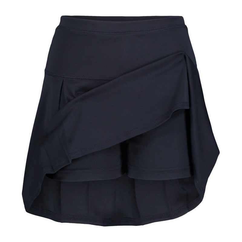 Izod Girls' School Uniform Pull-on Scooter Skirt with Undershorts, Knit