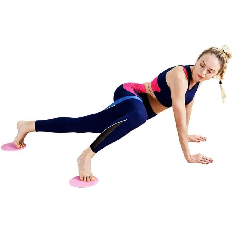 QHFlashbuy Sliding Discs, Pack of 2 Sliders, Fitness Gliding Discs,