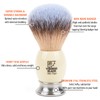 Luxury Shaving Brush for Men by VIKINGS BLADE, Ultra Heavy