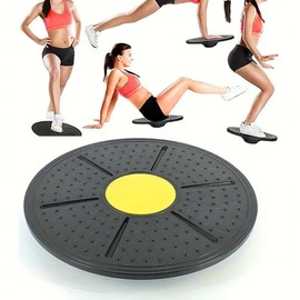 JFOLKS Balance Board, Core Training, Anti-Slip Function, For Beginners, Home Training, Fitness Board, 3 Colors, Green