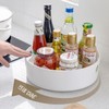 360-Degree Rotating Organizer Tray for Small Items Blue Organizer