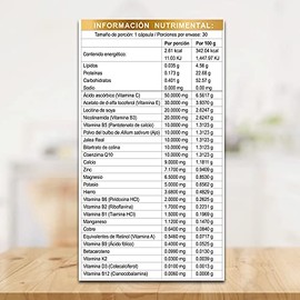 Suplemento Alimenticio AzVite caja c/ 30 Cápsulas. Multivitamínico Suplemento Nutricional. Multivitaminas para Adultos. Vitaminas y Minerales con Ajo,