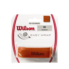 Wilson WR8403301001 PRO PERFORMANCE GRIP Tennis Badminton Grip Tape, Pack of 1, Brown