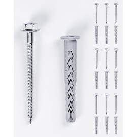 Fischer Long-Shaft Sxrl 10 x 100 Fus Hex Head Screw 522720, Screws, Anchors and Legal, Heavy Duty Wall Plugs Pack of 10)