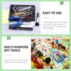 Keadic 37Pcs Model Tool Paint Kit Includes Professional Gundam Model