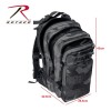 Rothco Mochila Tactica Asalto Mediana 600d Black Camo Rothco
