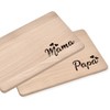 KATINGA Set of 2 Breakfast Boards, Cut-Out with Engraving (Mummy