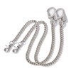 [Ahiller] Sturdy Wallet Chain, [Double Locking Carabiner, Stainless Steel Chain],