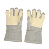 1 Pair Heat Resistant Gloves Separate Fingers Hot Proof Mitts