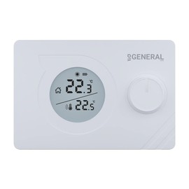 GENERAL Mitra 220 RF Kablosuz Dijital Oda Termostatı (Beyaz)
