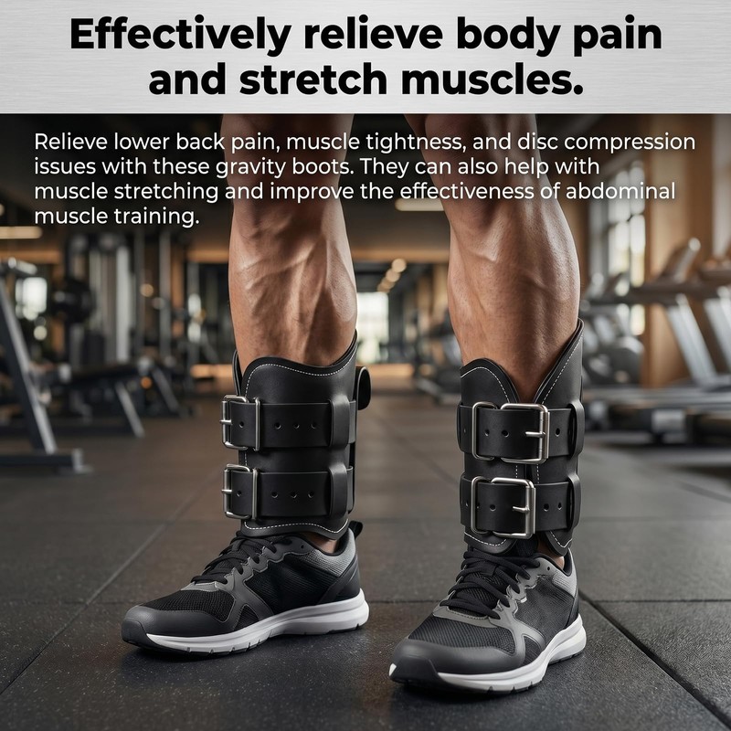 Elezenioc Anti Gravity Inversion Boots for Hanging Upside Down,Inversion Boots