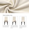 YISUN Universal Stretch Chair Covers Set of 4 / 6