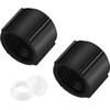 RV Plumbing Fittings Low Point Drain Seals and Caps Compatible