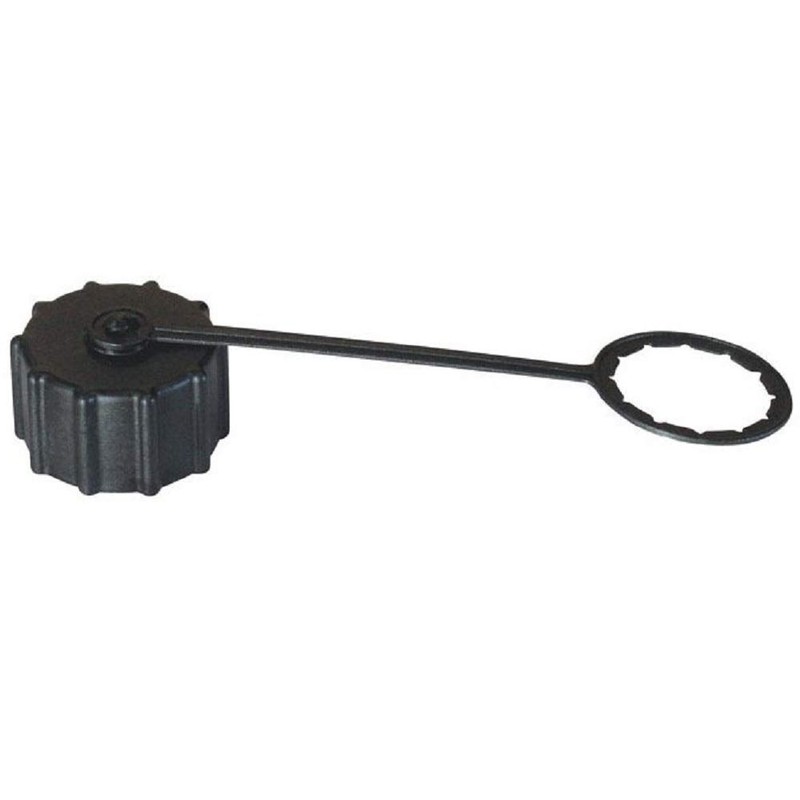Fimco 7771825 Sprayer Drain Plug & Tether, Threaded Cap and