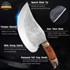 Meat Cleaver Heavy Duty Butcher Knife Hand Forged Bone Chopper