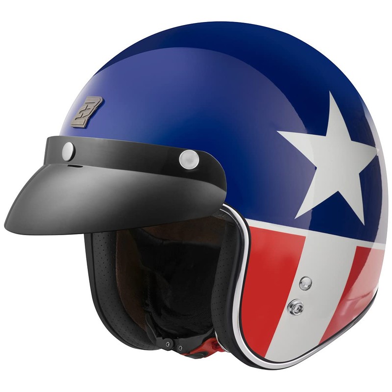 Bogotto V541 Vegas Jet Helmet, USA, XS