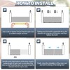 Threlaco 2 Nylon Gear Racks with Metal Insert for Sliding